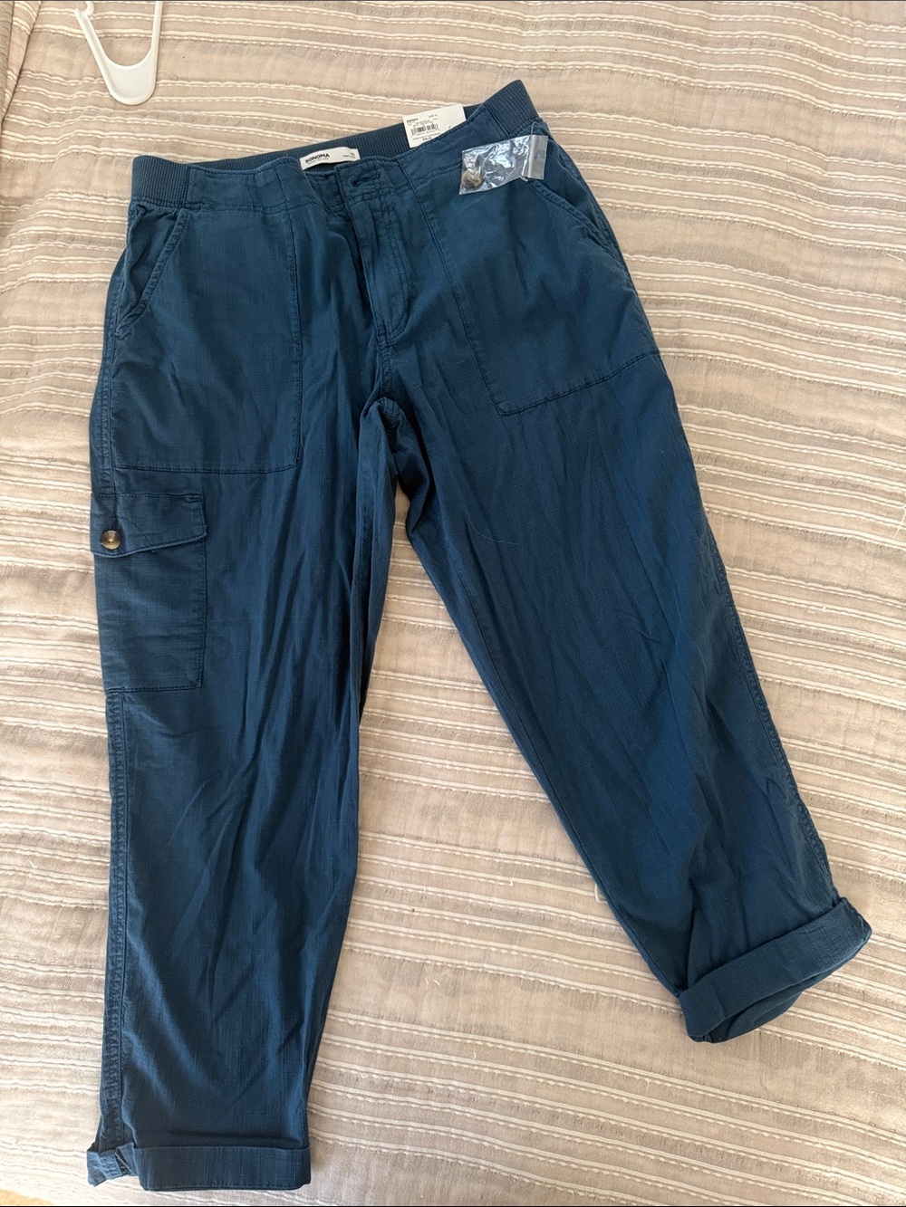Sonoma Men's Dark Blue Cargo Pants
